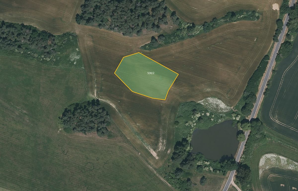 Prodej pole 3987 m², Horažďovice – fotka 1 z 3