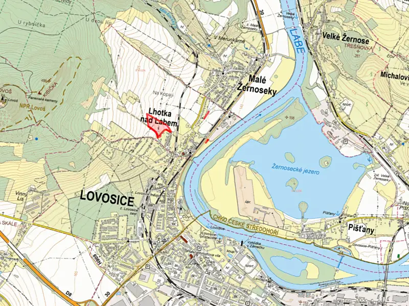 Prodej pole 9589 m², Lhotka nad Labem – náhled fotky 3