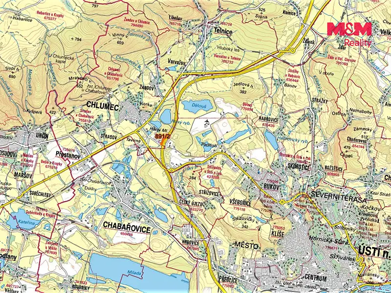Prodej louky 6389 m², Ústí nad Labem – náhled fotky 3