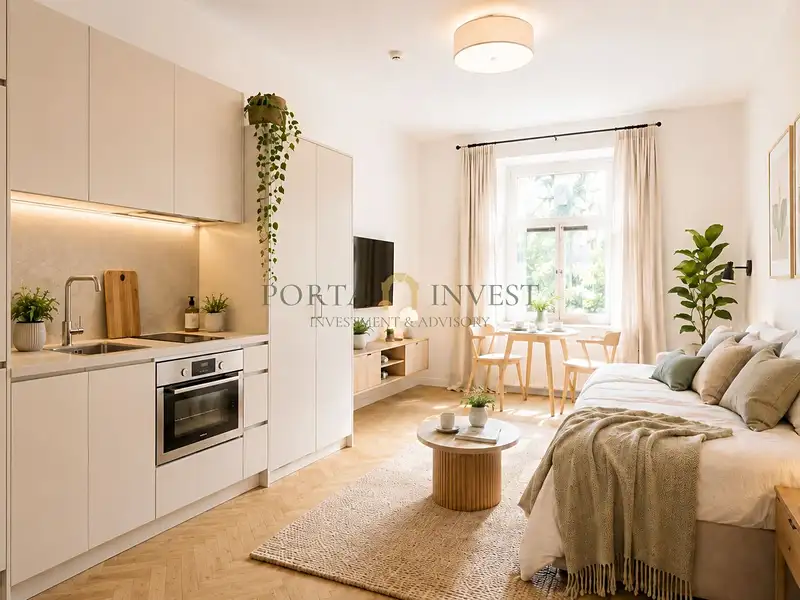 Prodej bytu 1+kk 17 m², Praha – náhled fotky 1