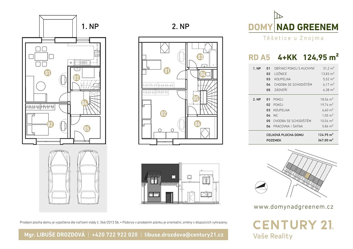 Prodej rodinného domu 124 m², pozemek 367 m² – fotografie 5