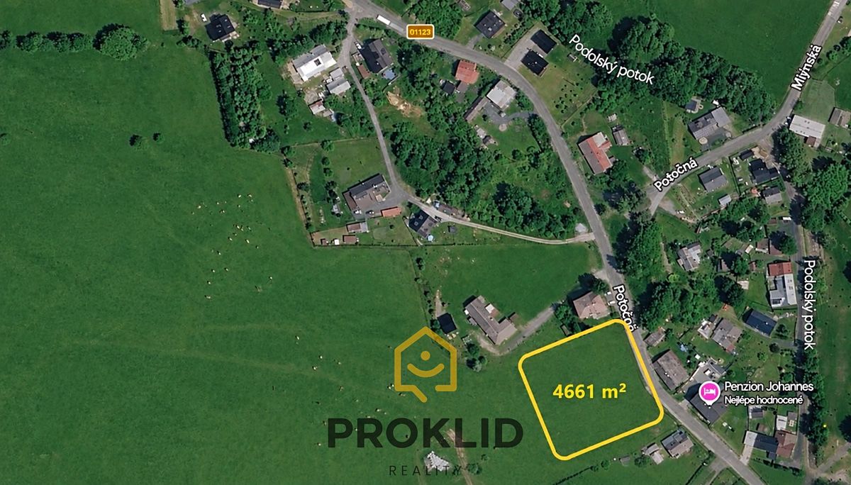 Prodej komerčního pozemku 4661 m² – fotografie 3