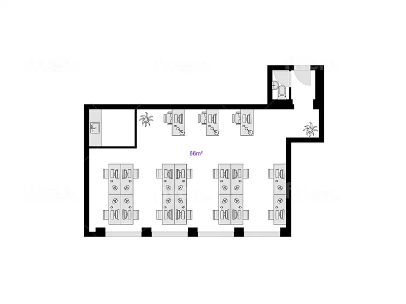 Pronájem kanceláře 66 m², Ostrava – náhled fotky 3