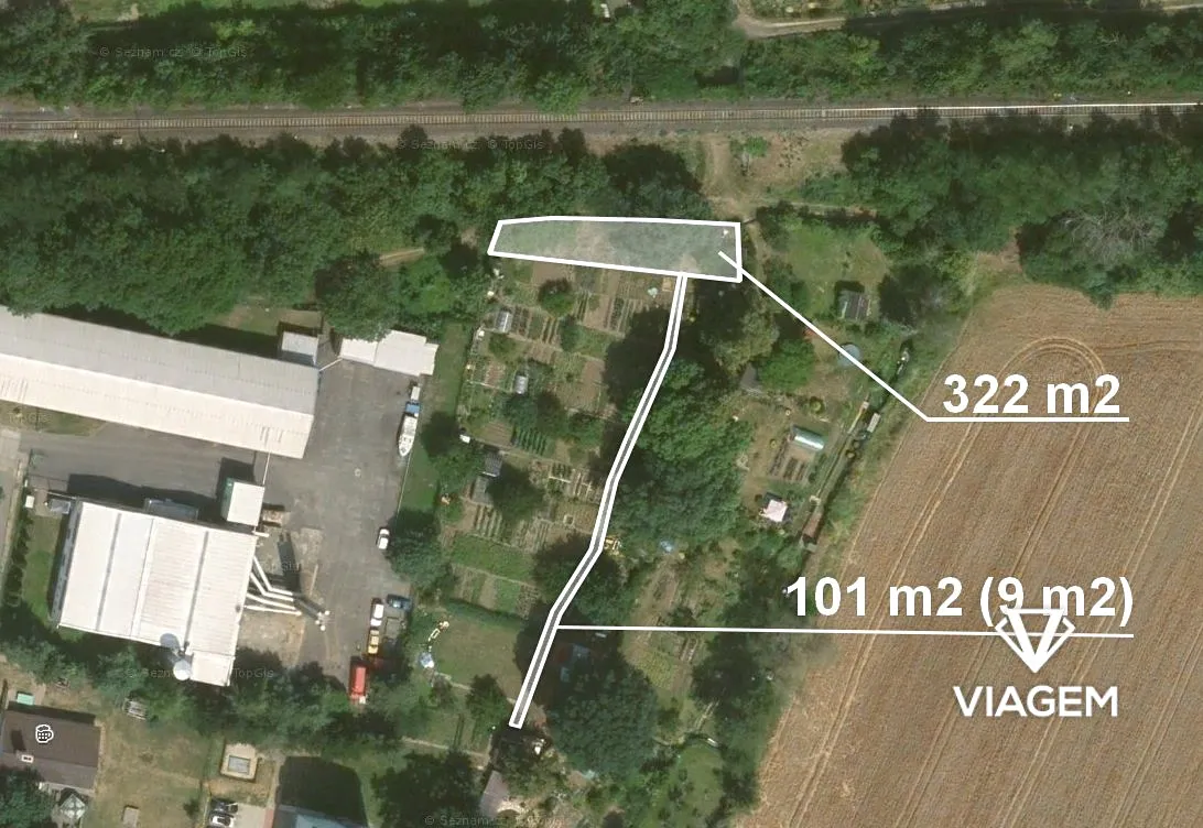 Prodej zahrady 331 m²