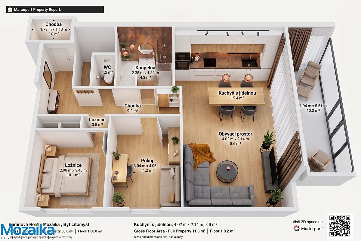 Prodej bytu 3+kk 81 m² – fotografie 4