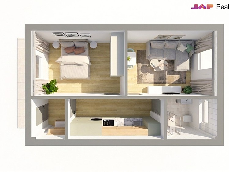 Квартира 2+kk на продаж, 40 м² (7 з 20)