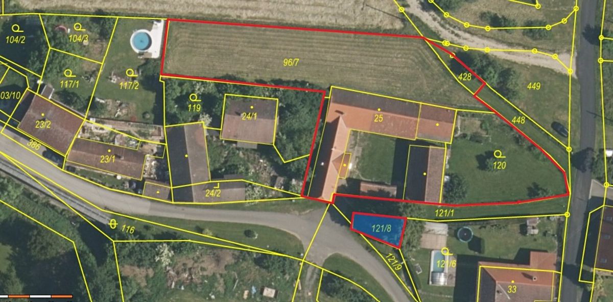 Prodej rodinného domu 80 m², pozemek 2320 m²