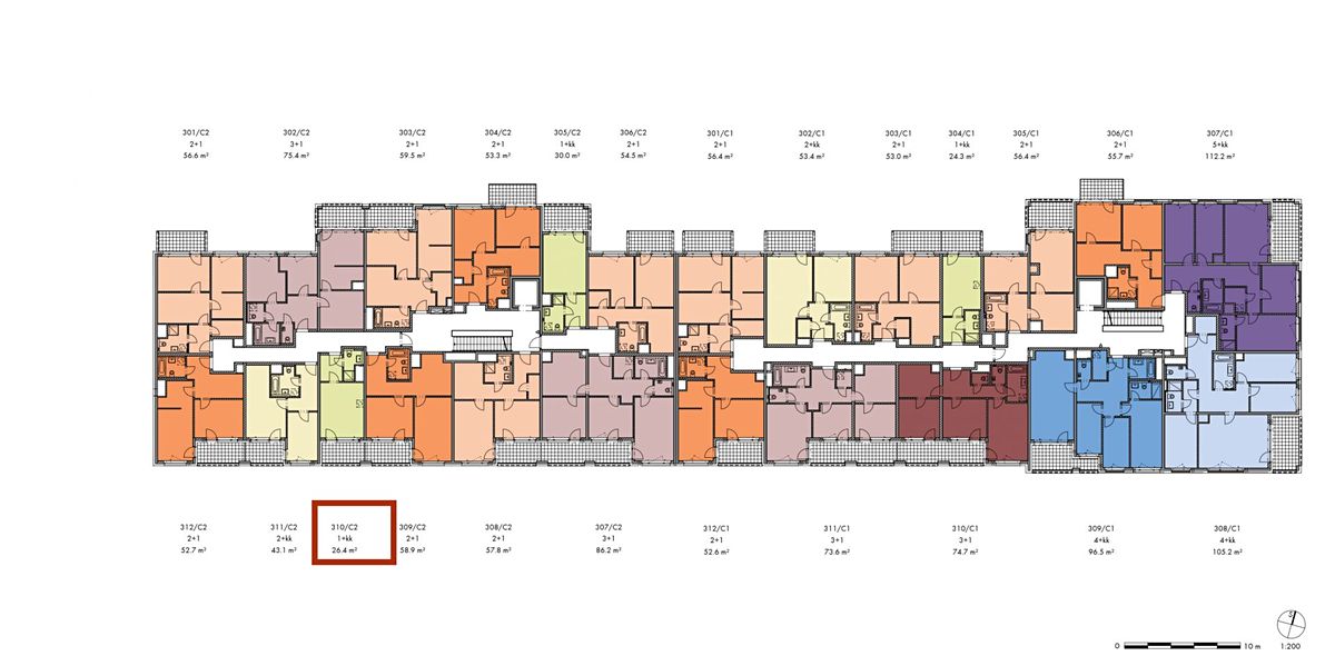 Prodej bytu 1+kk 26 m² – fotografie 3