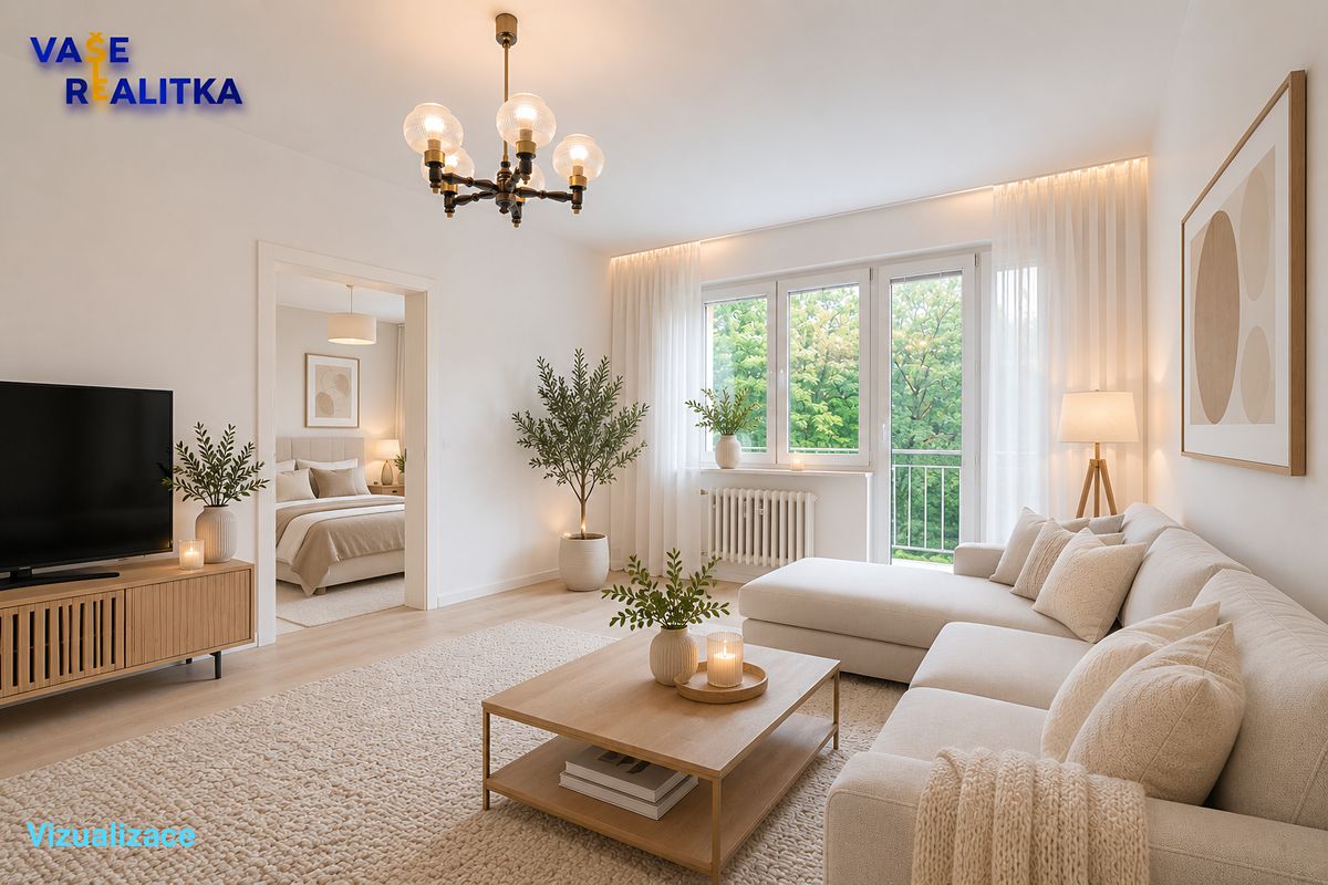 Pronájem bytu 2+1 50 m² – fotografie 3