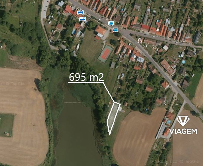 Prodej zahrady 695 m² – fotografie 3