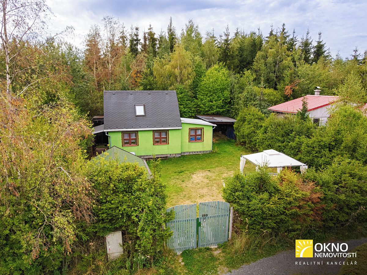 Prodej chaty 56 m², pozemek 382 m²