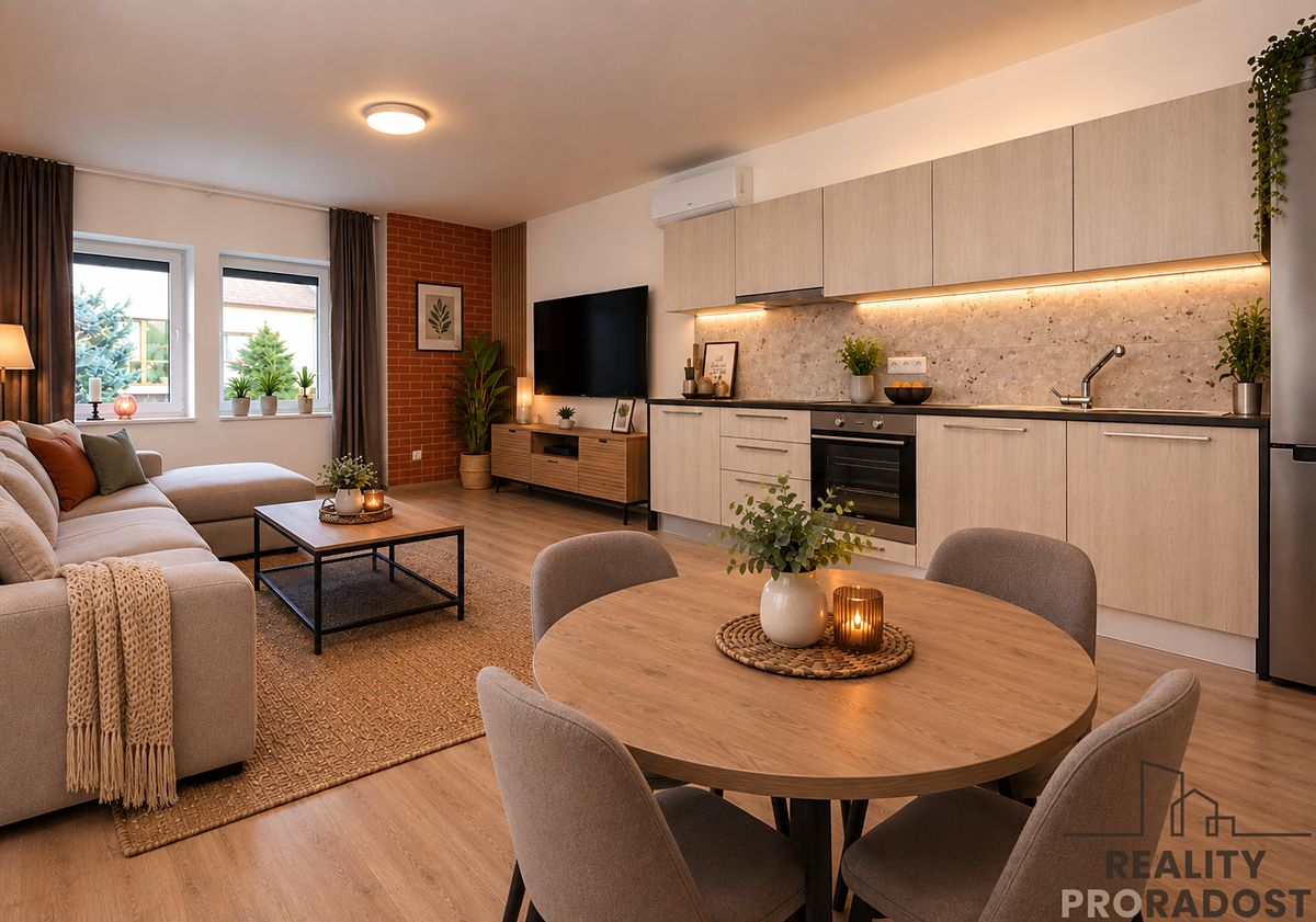 Pronájem bytu 2+kk 50 m²