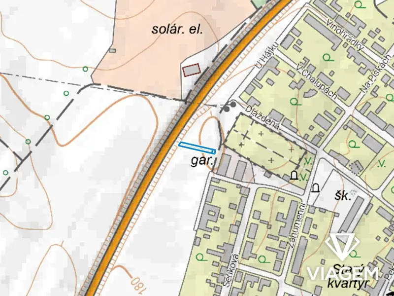 Prodej zahrady 323 m², Lužice – náhled fotky 3