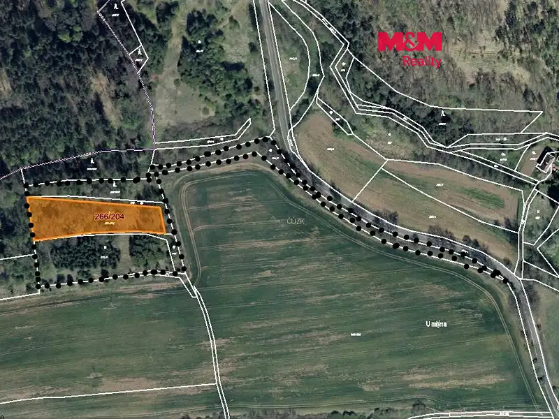 Prodej lesa 13223 m², Tuchořice – náhled fotky 1