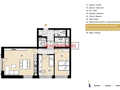 Квартира 3+kk на продаж, 88 м² (2 з 4)