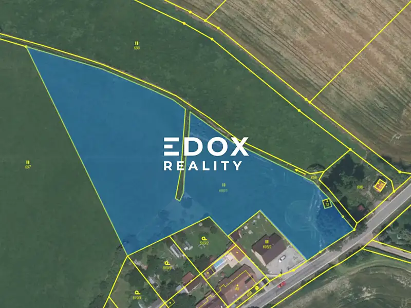 Prodej stavebního pozemku 8654 m², Ražice – náhled fotky 1