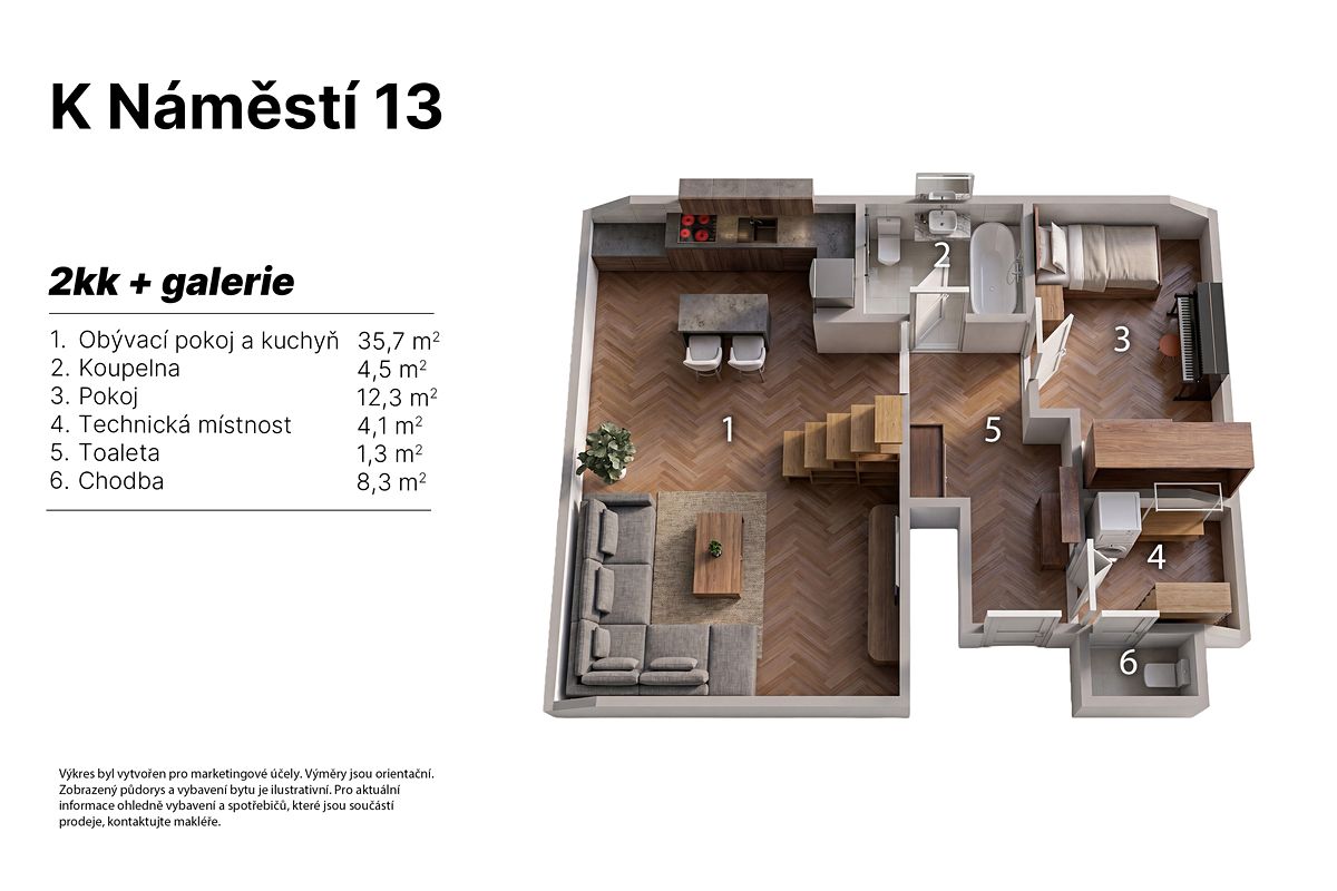 Prodej bytu 3+kk 102 m² – fotografie 2
