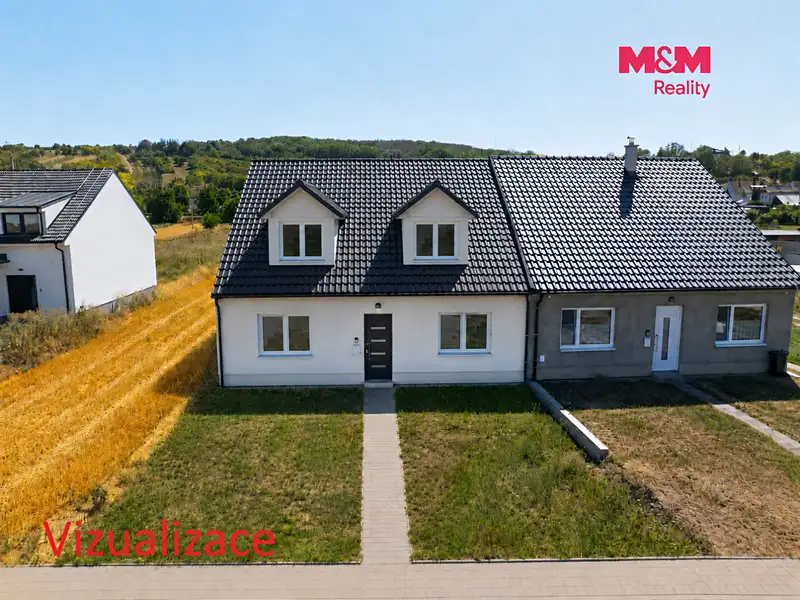 Prodej stavebního pozemku 1026 m², Blučina – náhled fotky 2