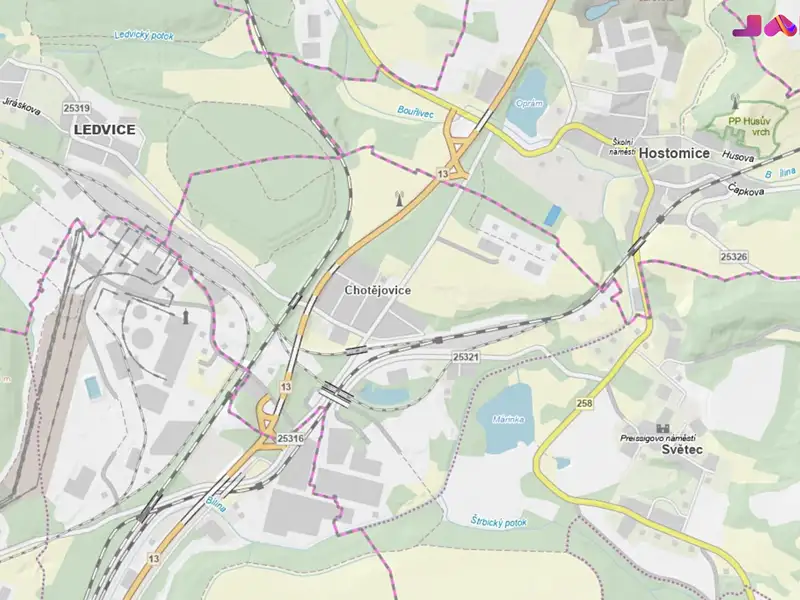 Prodej louky 3627 m², Hostomice – náhled fotky 2