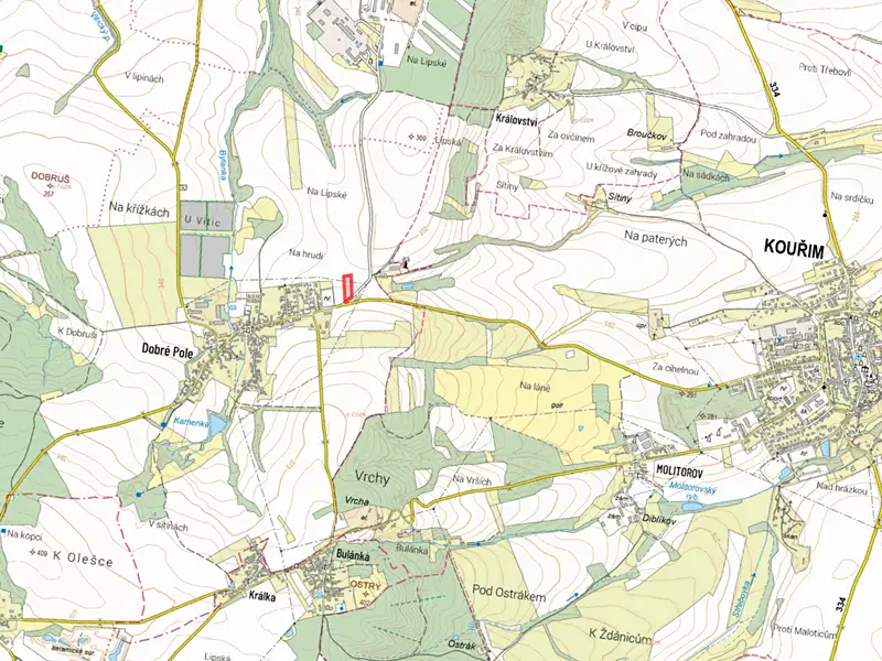 Prodej pole 5676 m², Vitice – náhled fotky 2