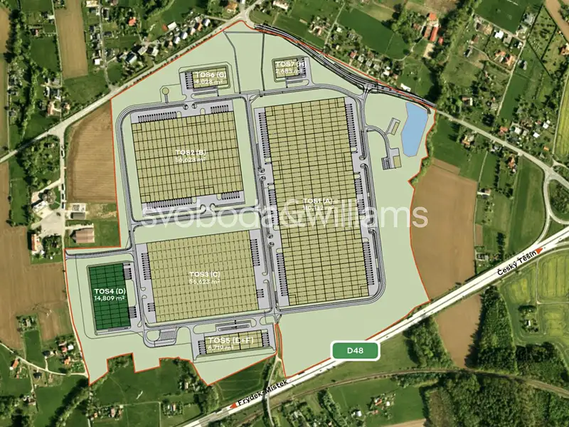 Pronájem výrobní haly, prostoru 56623 m², Horní Tošanovice – náhled fotky 2