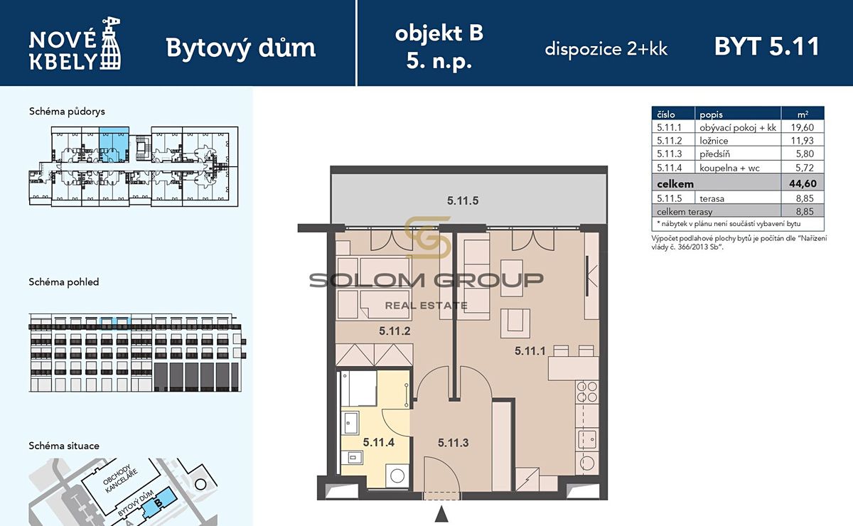Prodej bytu 2+kk 45 m² – fotografie 4
