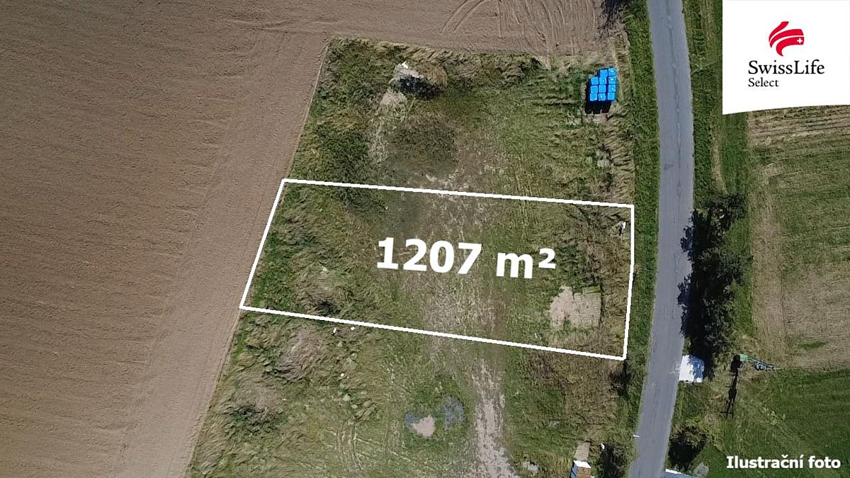 Prodej stavebního pozemku 1207 m²