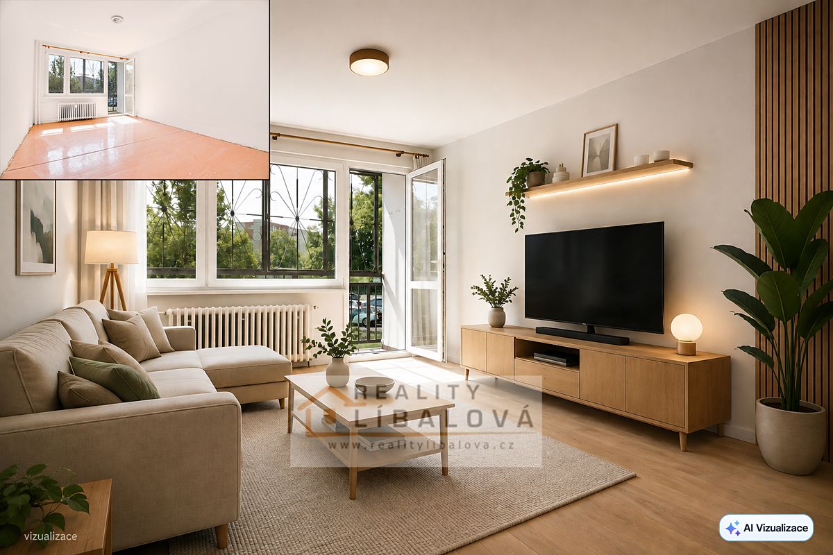Prodej bytu 2+1 62 m²