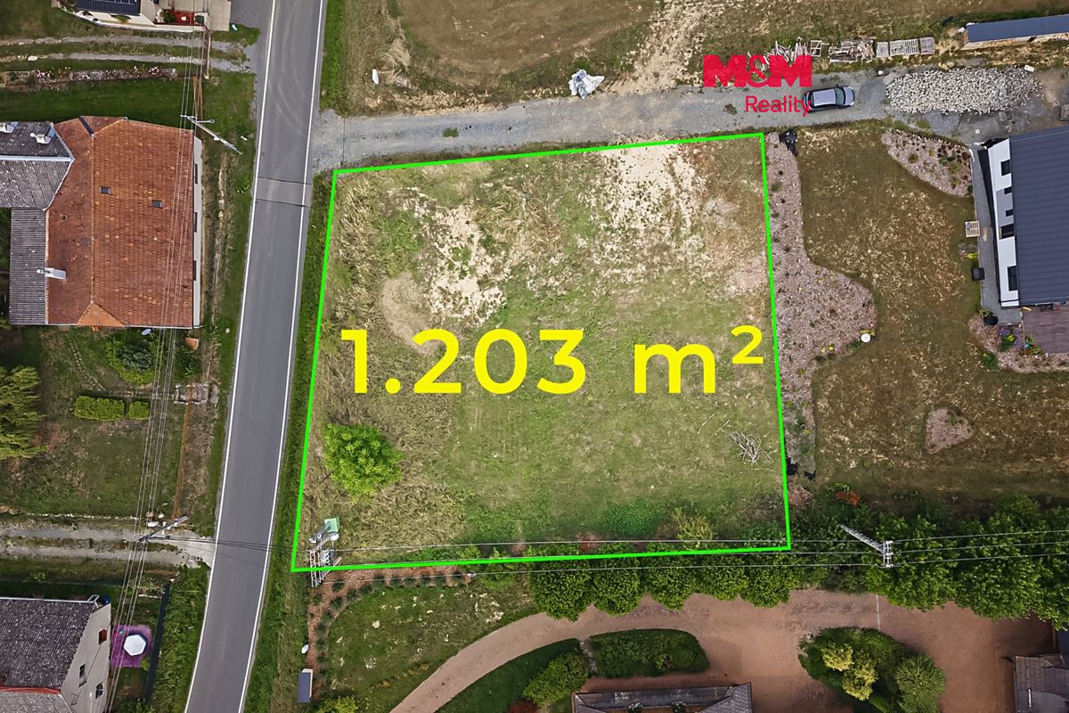 Prodej stavebního pozemku 1203 m²