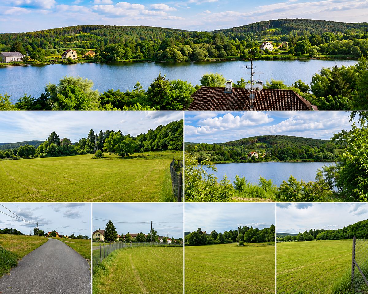 Prodej stavebního pozemku 1070 m², Hřiměždice – fotka 1 z 3