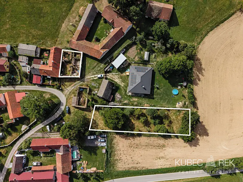 Prodej stavebního pozemku 1342 m², Dírná – náhled fotky 1
