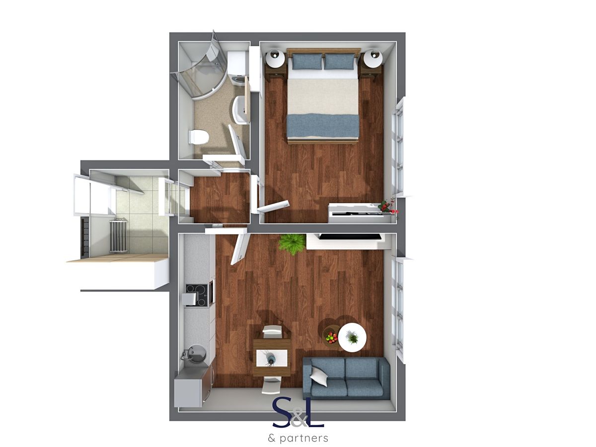 Prodej bytu 2+kk 45 m² – fotografie 5