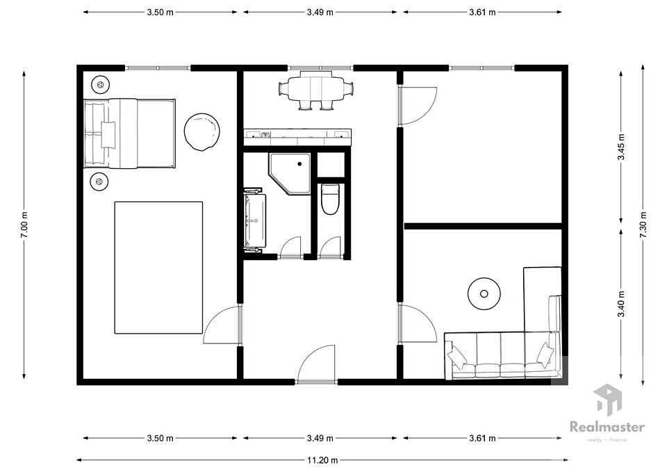 Prodej bytu 2+1 52 m² – fotografie 5