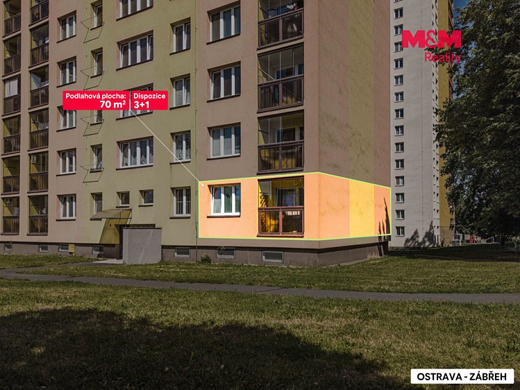 Wohnung 3+1 zum Kauf, 70 m² (9 von 23)