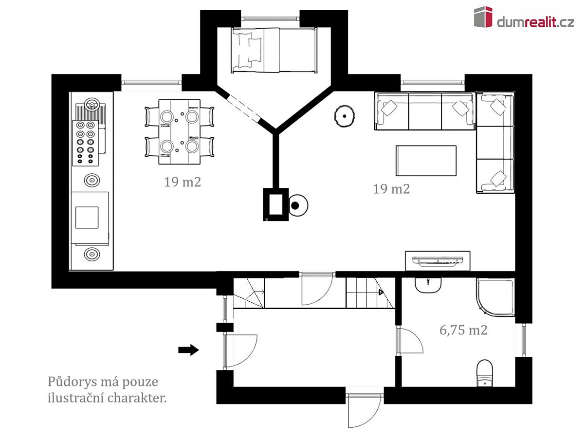 Prodej chaty 110 m², pozemek 488 m² – fotografie 5
