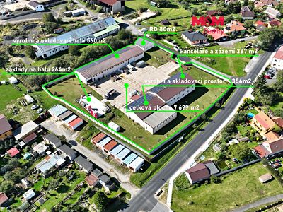 Prodej rodinného domu 1381 m², pozemek 7699 m²