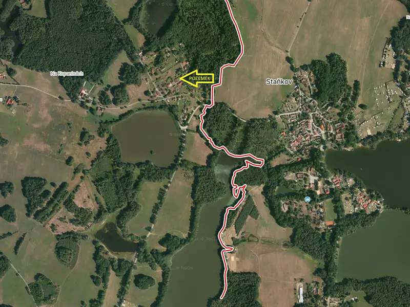 Prodej stavebního pozemku 316 m², Chlum u Třeboně – náhled fotky 3