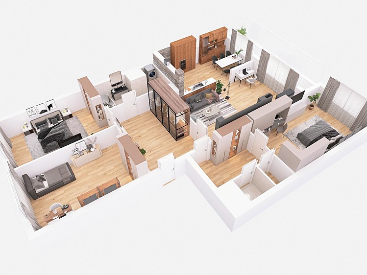 Prodej bytu 4+kk, 91 m² (32 z 32)