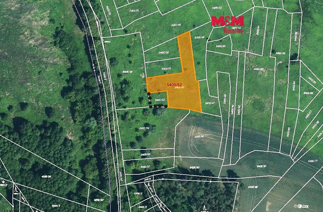 Prodej pole 412 m²