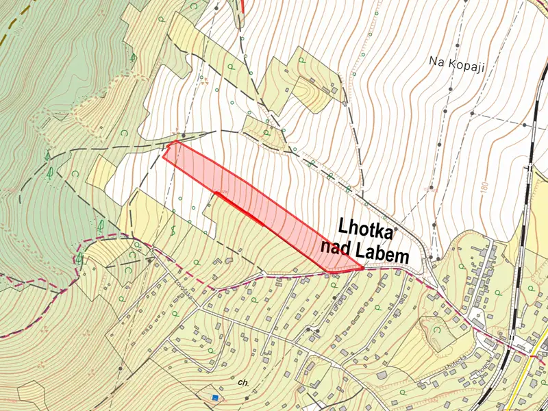 Prodej pole 10310 m², Lhotka nad Labem – náhled fotky 2