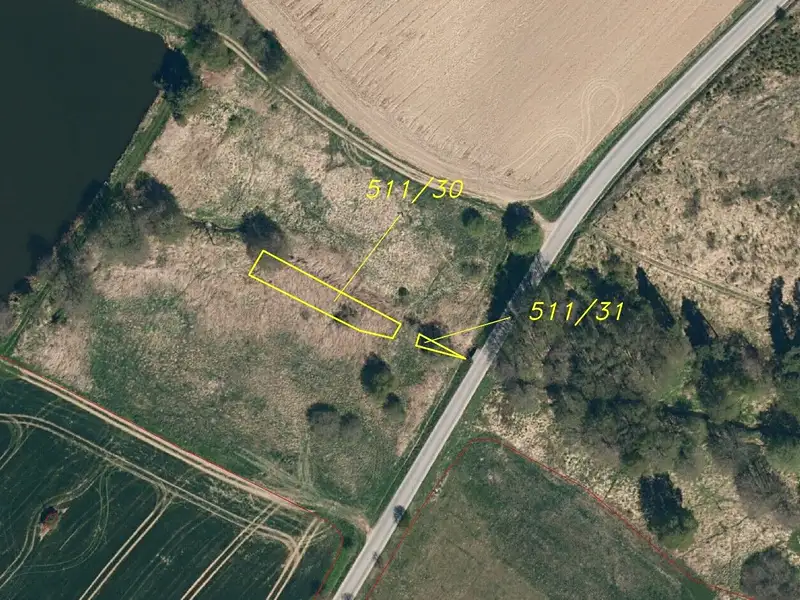 Prodej pole 409 m², Horní Cerekev – náhled fotky 2