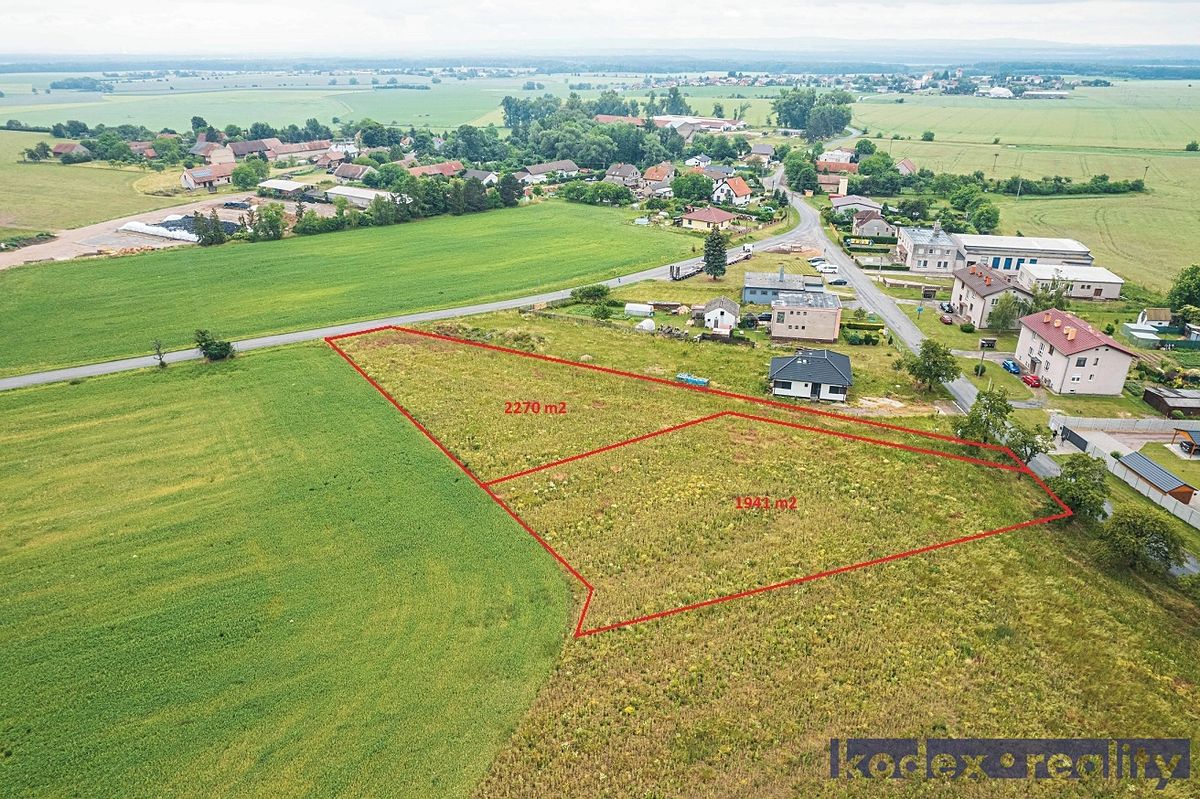 Prodej stavebního pozemku 1941 m²