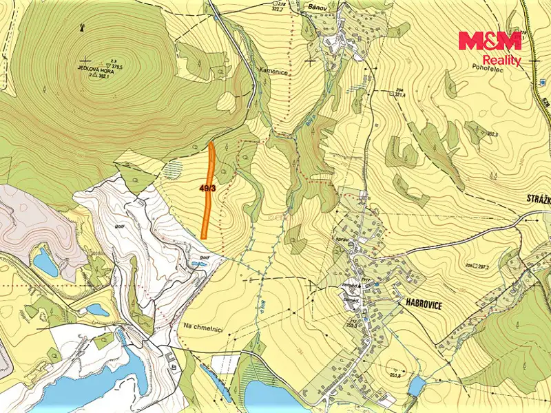 Prodej pole 6277 m², Ústí nad Labem – náhled fotky 2