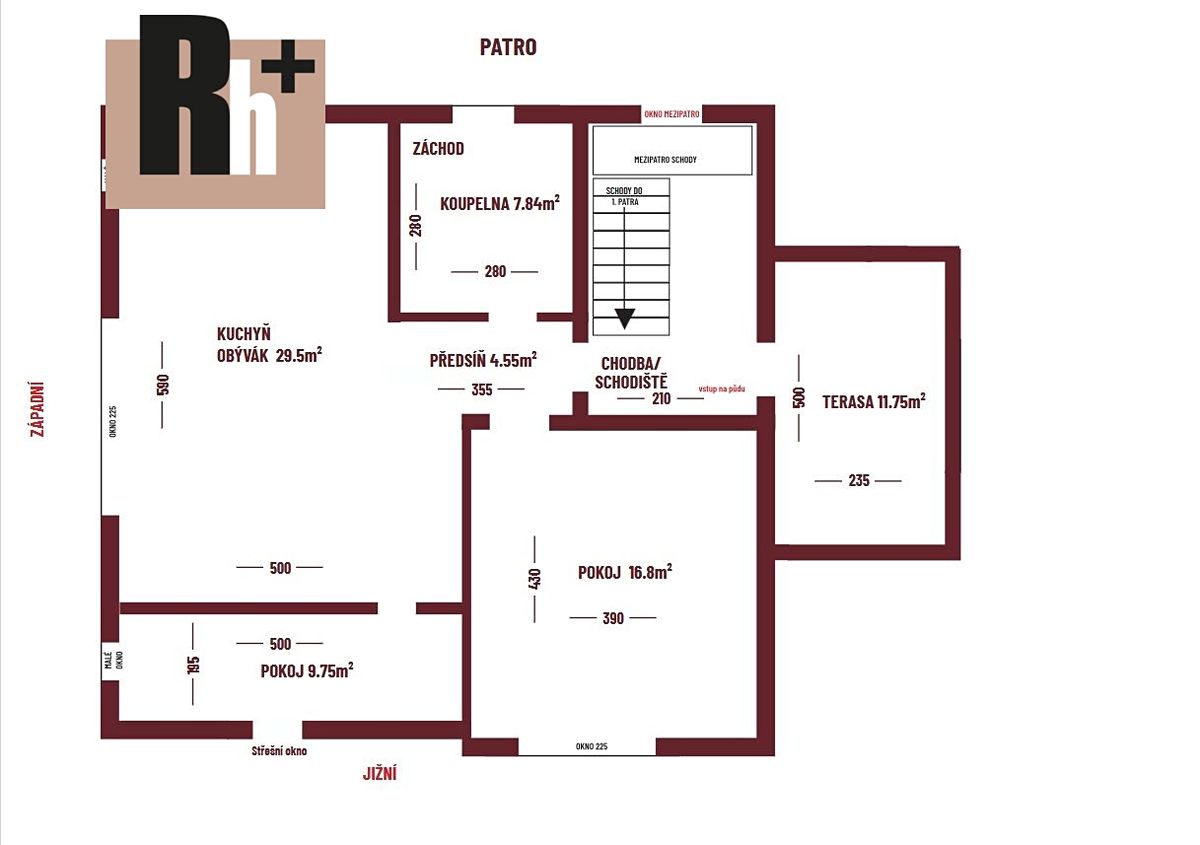 Pronájem bytu 3+kk 79 m² – fotografie 4