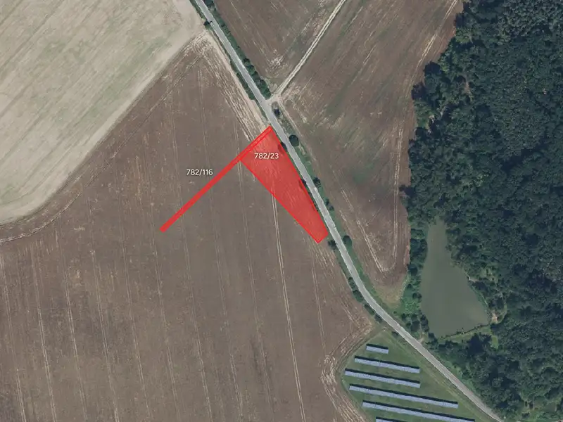 Prodej pole 3091 m², Kopidlno – náhled fotky 2