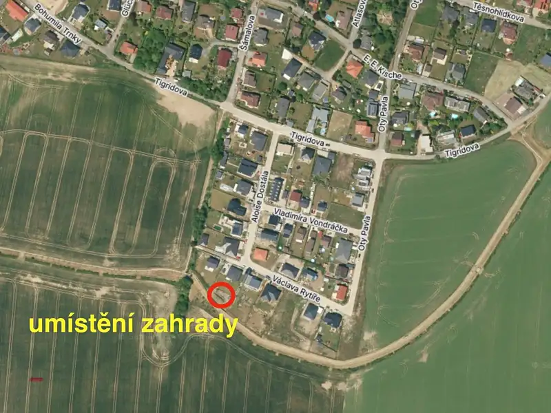 Prodej zahrady 437 m², Úvaly – náhled fotky 3