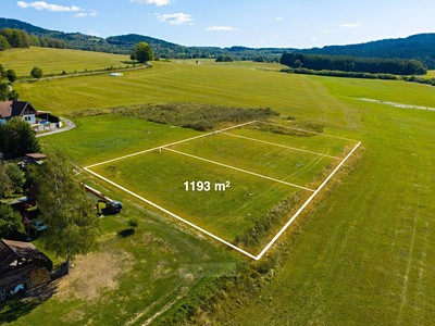 Prodej  stavebního pozemku 1 193 m²