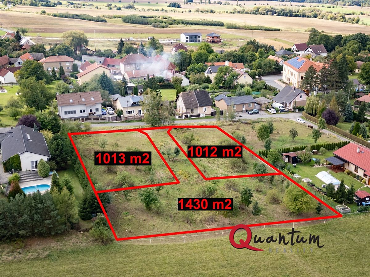 Prodej stavebního pozemku 1012 m²