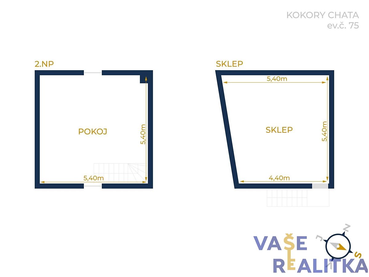 Prodej chaty 90 m², pozemek 1409 m² – fotografie 4