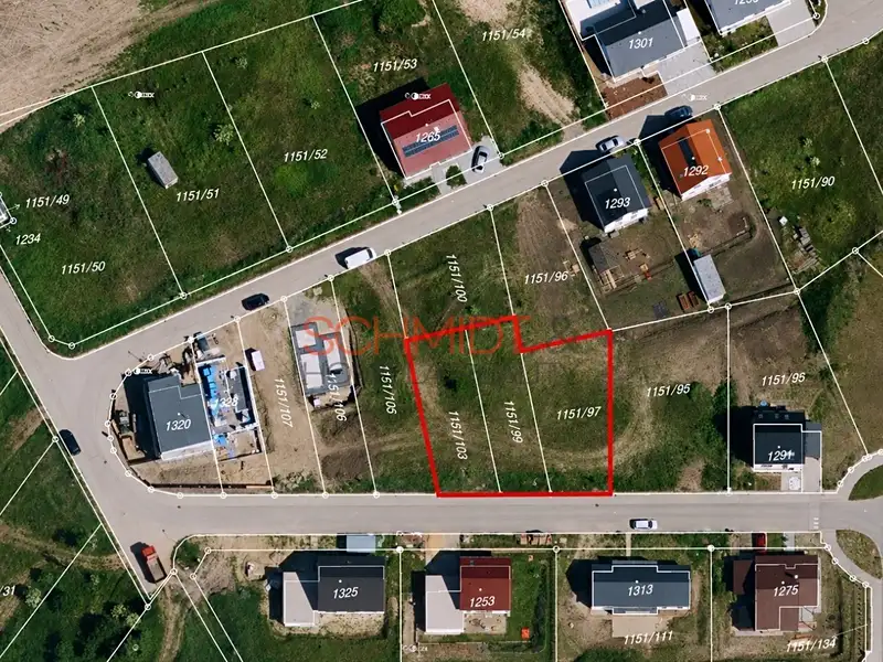 Prodej stavebního pozemku 1000 m², Bořetice – náhled fotky 2